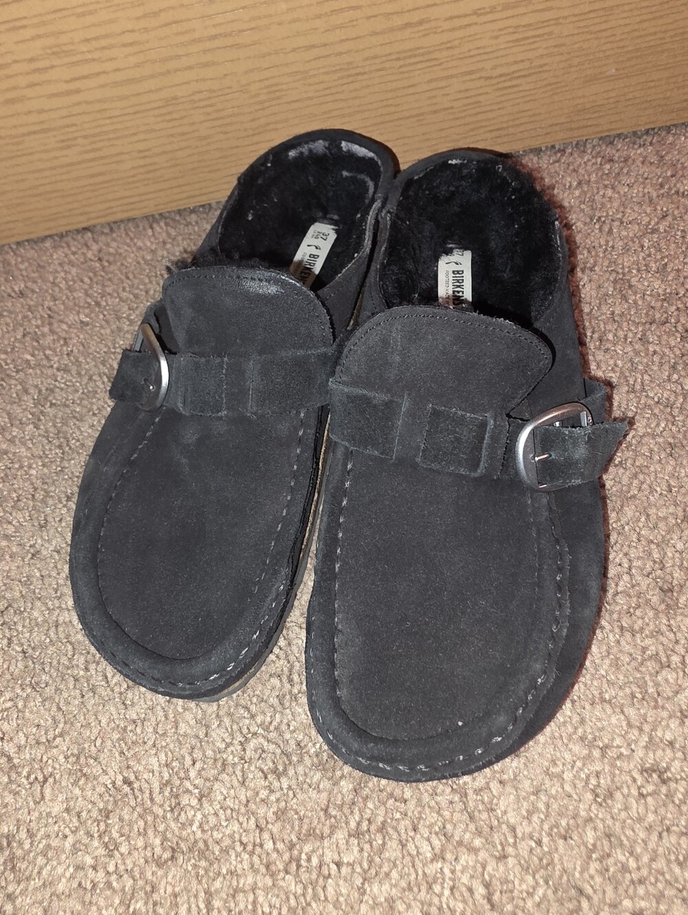 Birkenstock Buckley Clogs Black Size 37-6.5